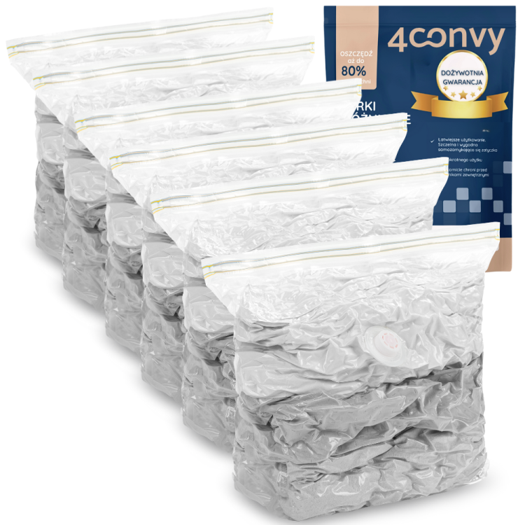 worek próżniowy kostka 50x70x30 cm – wygodny i funkcjonalny na co dzień
