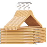 Wieszaki na ubrania drewniane 20 szt.