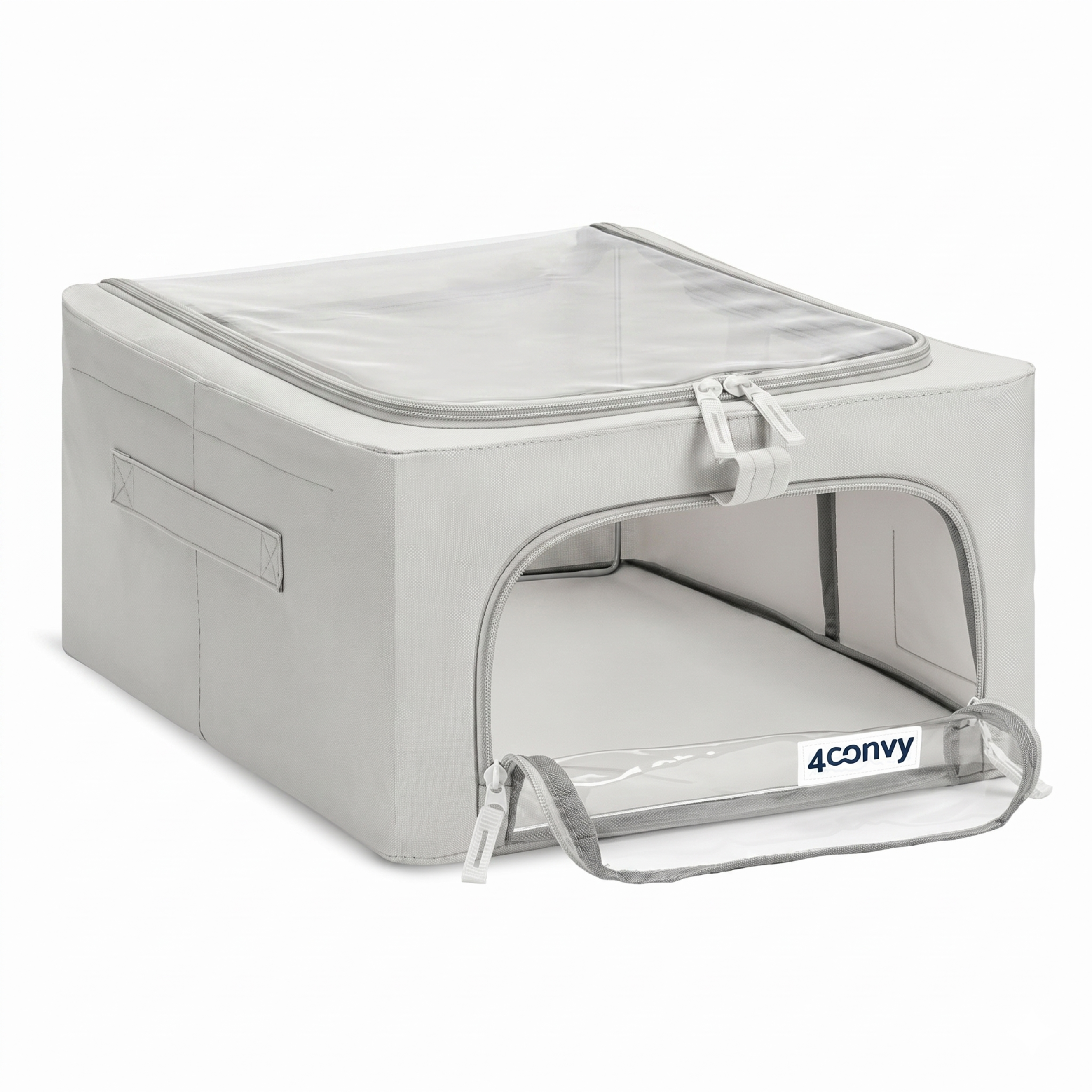 Torba do przechowywania 24 litry ze stelażem i górnym oknem – składana, pojemna i stabilna. Idealna do organizacji ubrań, pościeli i akcesoriów domowych.