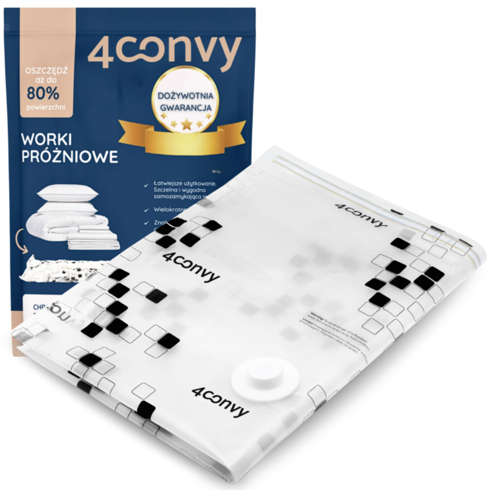 worek próżniowy 80x120 cm – świetny wybór do przechowywania ubrań i pościeli